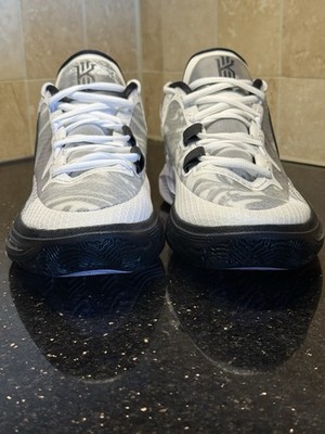 Nike Kyrie 8 White Black Mens Size 11 Athletic Running Shoes DJ6017-101