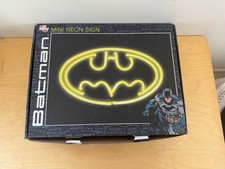 DC Direct Batman Electronic 12 Inch Mini Neon Bat Symbol Sign New