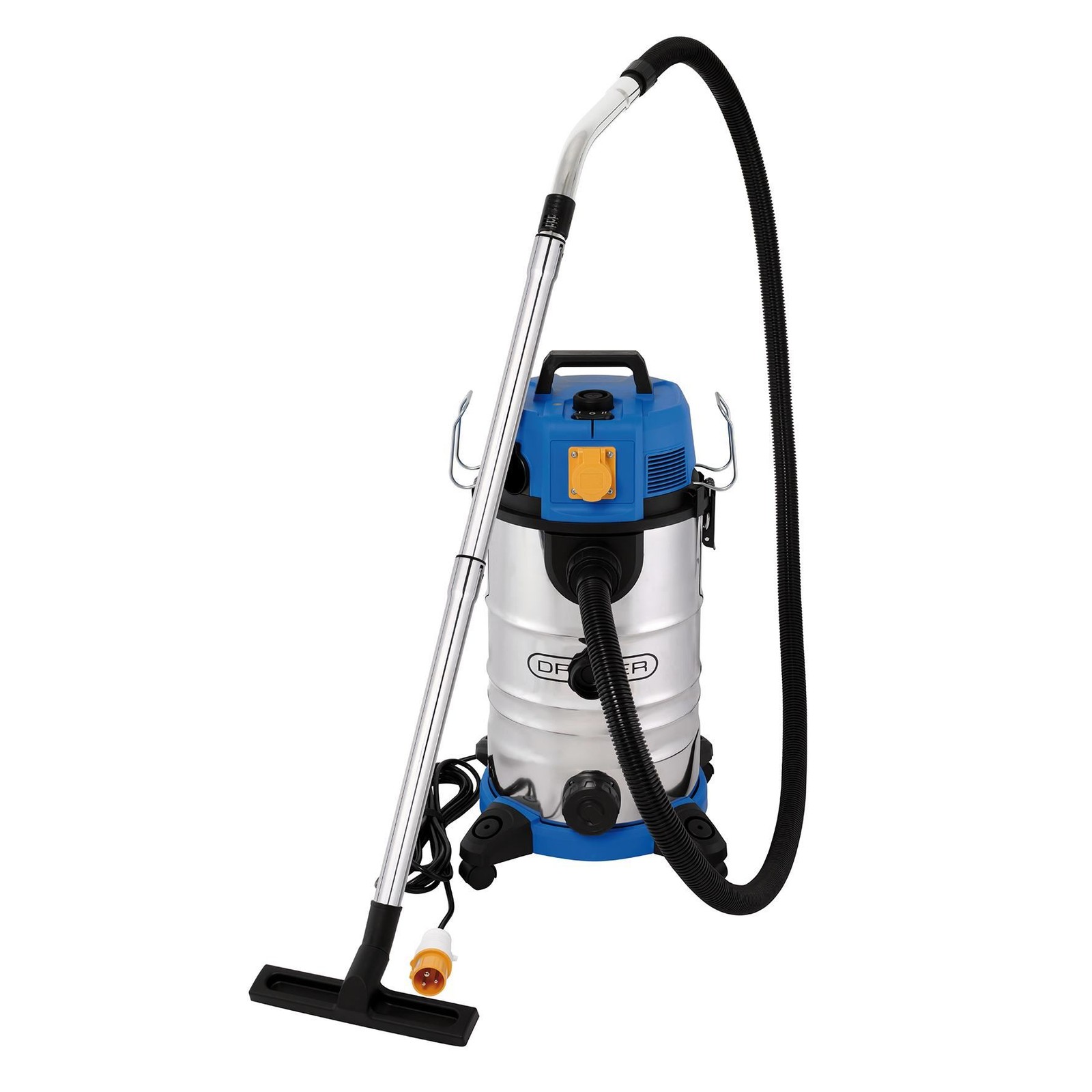 Draper 110V M-Class Dust Extractor, Wet and Dry Vacuum Cleaner  , 35L, 1100W