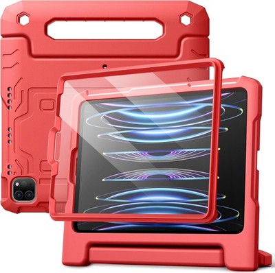 JETech iPad Pro 11 Zoll Hülle (2022/2021/2020/2018) & iPad Air 5/4, Rot,