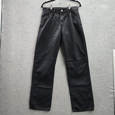 Dickies Men Pants 30x32 Black Khakis Twill Work Pants Logo 31" Inseam