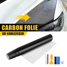 Auto Folie Kohlefaser Schwarz 30x300cm Vinyl Blasenfrei Car Wrap Schutz Auto Folie Kohlefaser Schwarz 30x300cm Vinyl Blasenfrei Car Wrap Schutz
