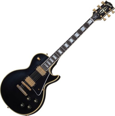Gibson 1968 Les Paul Custom Reissue Ultra Light Aged Ebony Murphy Lab Koffer