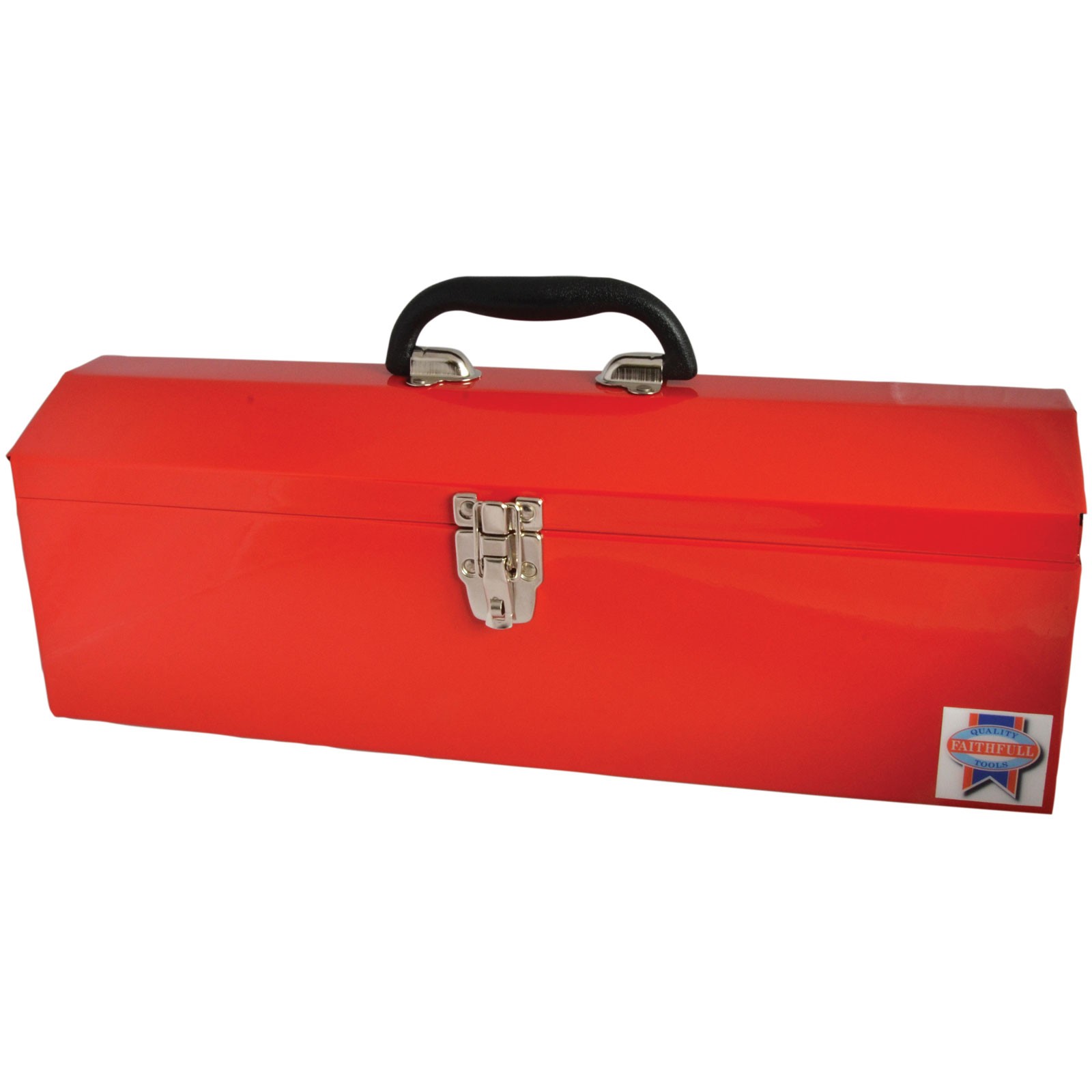 Faithfull Metal Barn Toolbox + Tote Tray 48cm (19in)