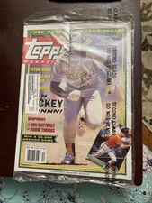 Topps Magazine Edycja kolekcjonerska 1991 Rickey Henderson Bo Jackson z kartami bonusowymi