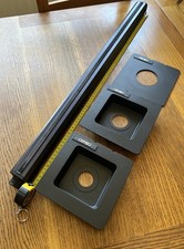 CAMBO Recessed Lens Board fitting Copal 0 and Copal 1 + flat Copal 3 & 75cm rail