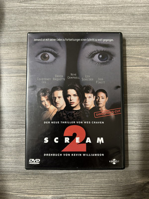 DVD Scream 2 FSK Uncut 18    A