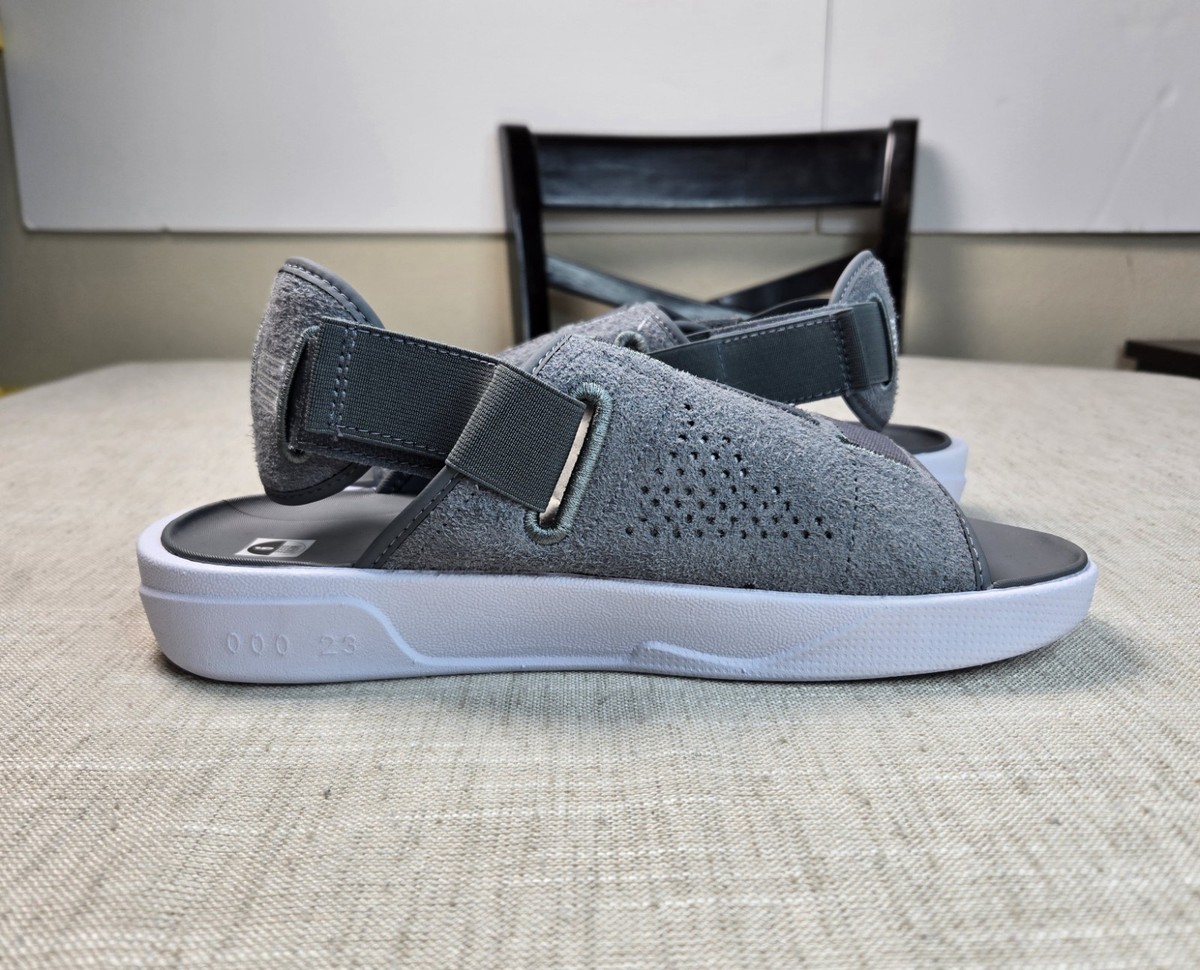 Nike Jordan LS Slides Casual Sandal Winter Gray White DJ9857 
