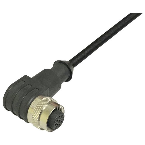 BKL Sensor/Actuator Cable M12 right angle Connector 10m 4 Pins