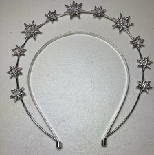 Goddess Halo Crown Rhinestone Headband Mary Halo Star Headpiece Hair  Accessorie