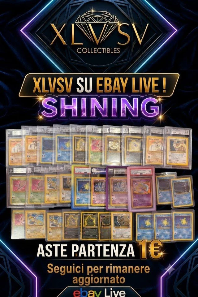XLVSV ! Live Aste partenza 1€ Raw Gradate e tanto altro!