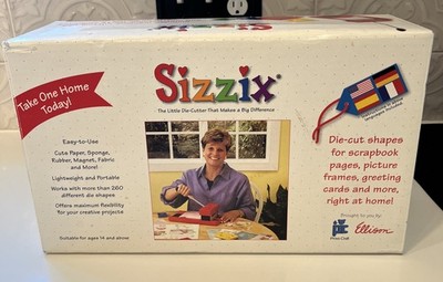 Sizzix Original Big Red Die Cutting Machine The Little Die-Cutter New In Box