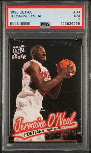 1996-97 Fleer Ultra - Jermaine O'Neal #89 (RC)