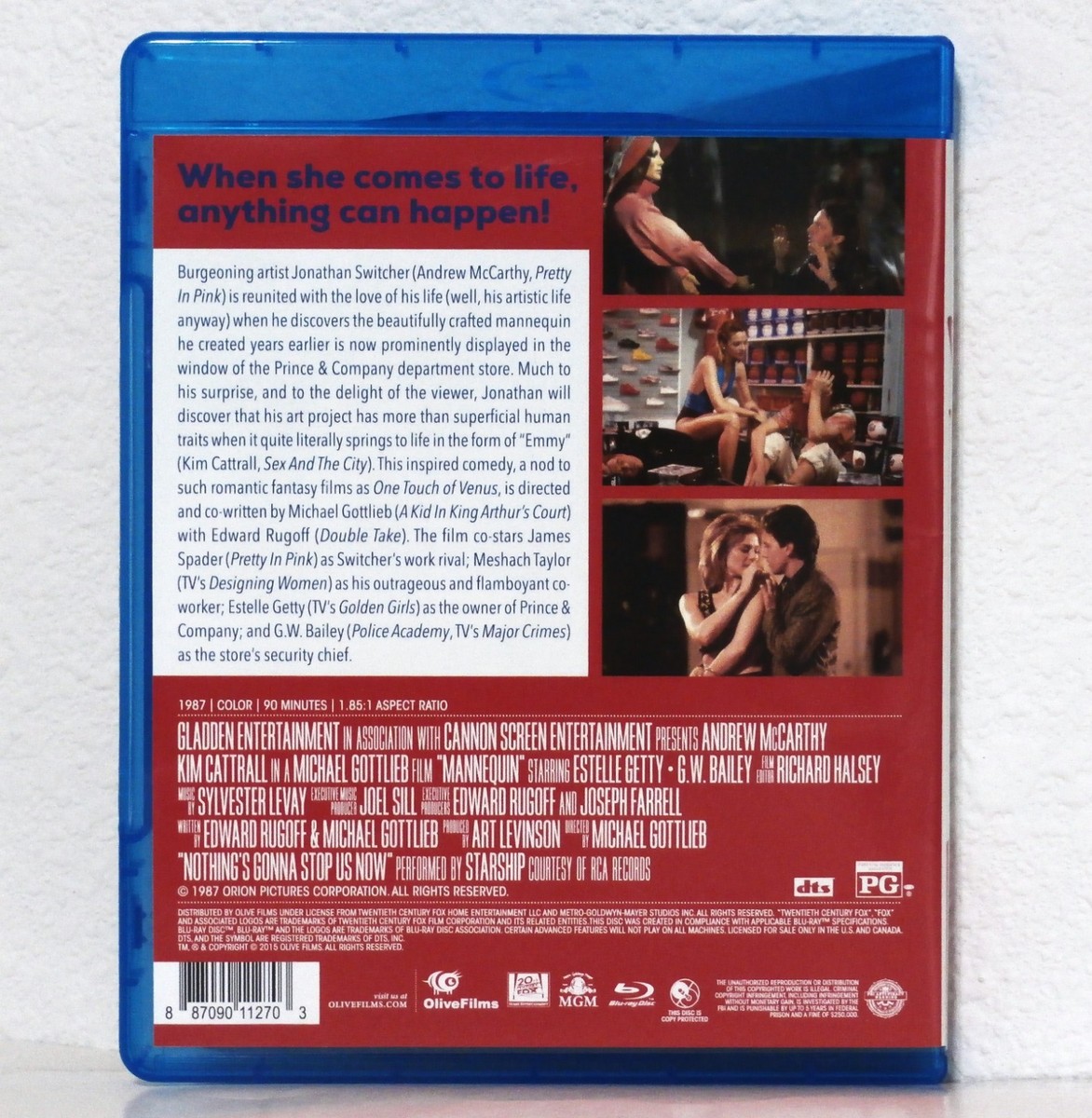 Mannequin (Blu-ray, 1987) for sale online | eBay