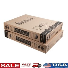 Universal Moving Box TVs up to 65 Inch W/ Foam Corners  Protective Bag New