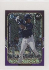 2015 Bowman Purple 170/250 Monte Harrison #FFM-MH 05r7