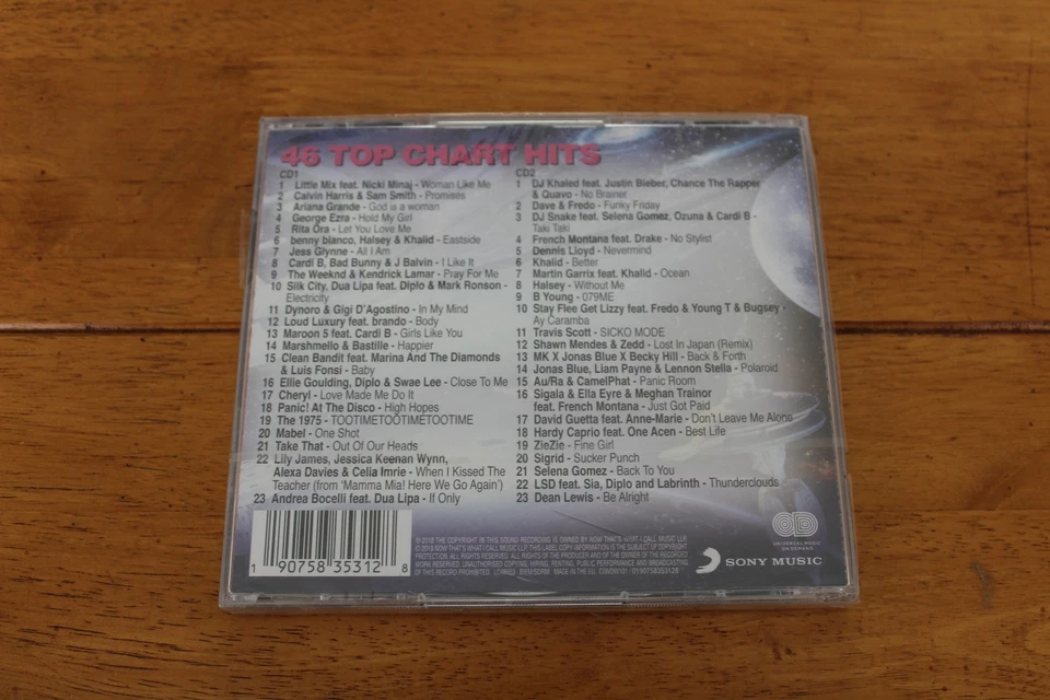 Now That's What I Call Music 101 2CD Pop Hits Compilation 2018 Sony New Sealed - Image 2 of 2