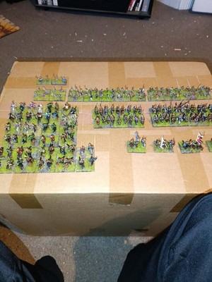 15mm bemalte Awarenarmee. Uralt. Mittelalter. DBMM. III/13. 400+ Punkte.