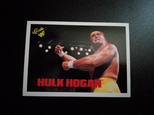 Hulk Hogan #102 1990 Classic WWF card