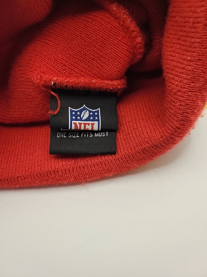 Kansas City Chiefs Hat Beanie Winter Cap NFL Football New Era One Size Fits All - Image 4 of 4