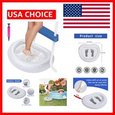Multifunctional Inflatable Foot Bath for Pool and Spa - Lightweight  Portable