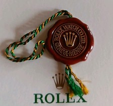 Ultra Rare Genuine Rolex Tag Geneva Bienne Cosc Day Date Submariner Gmt year '80