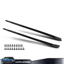 Fit For 2020-2025 BMW G06 X6 M Sport Gloss Black Side Skirts Rocker Panel