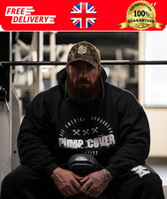 Mens Oversized Hoodie the Wrestr Gym Workout Retro Menswear Quality Wear UK Free