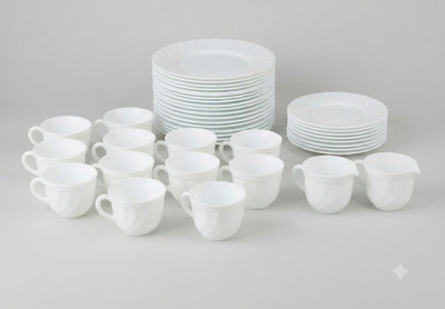 Arcopal France Trianon Kaffeeservice - Einzelteile - Vintage Geschirr 70er/80er