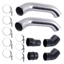Turbo Intercooler Pipe Boot Kit For Ram 2500 3500 6.7l 2013-18 Cummins Diesel