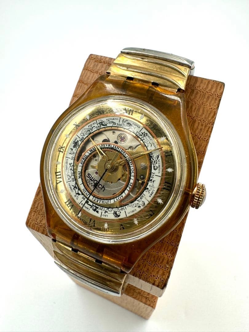 Swatch Automatic Watch Open Caseback Skeleton Swi… - image 2