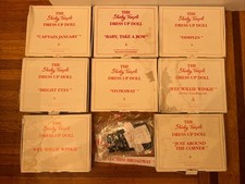 Lote De Colección De 9 Ropa De Muñeca Shirley Temple Dress Up CONTENIDO SELLADO