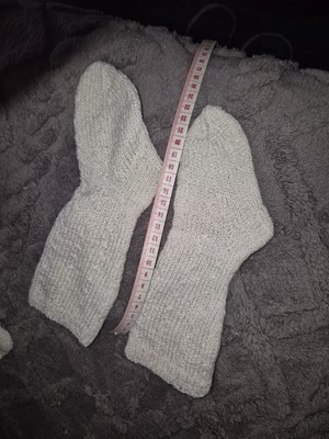 Vintage Fifties 2 Kinderstrümpfe, 1x Söckchen Handmade 
