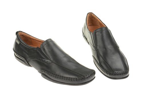 Buty Pikolinos PUERTO RICO czarne buty męskie wygodne pantofle 03A-6222 black - Zdjęcie 3 z 8
