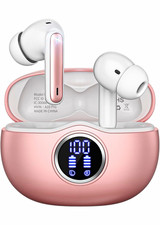 Wireless Bluetooth 5.3 Earbuds HiFi Stereo 50H Playtime ENC Noise Cancelling