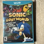 Sonic Lost World Deadly Six Edition - Nintendo Wii U Factory Sealed New