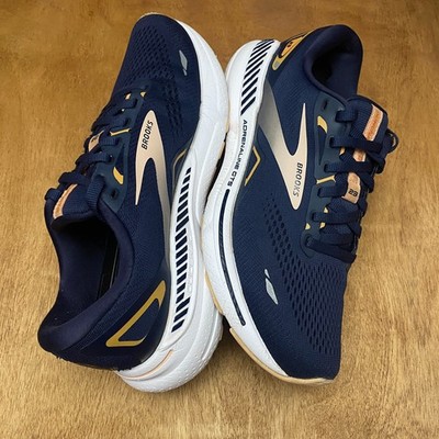 Brooks Adrenaline GTS 23 Running Shoes Womens 9 B Peacoat Blue