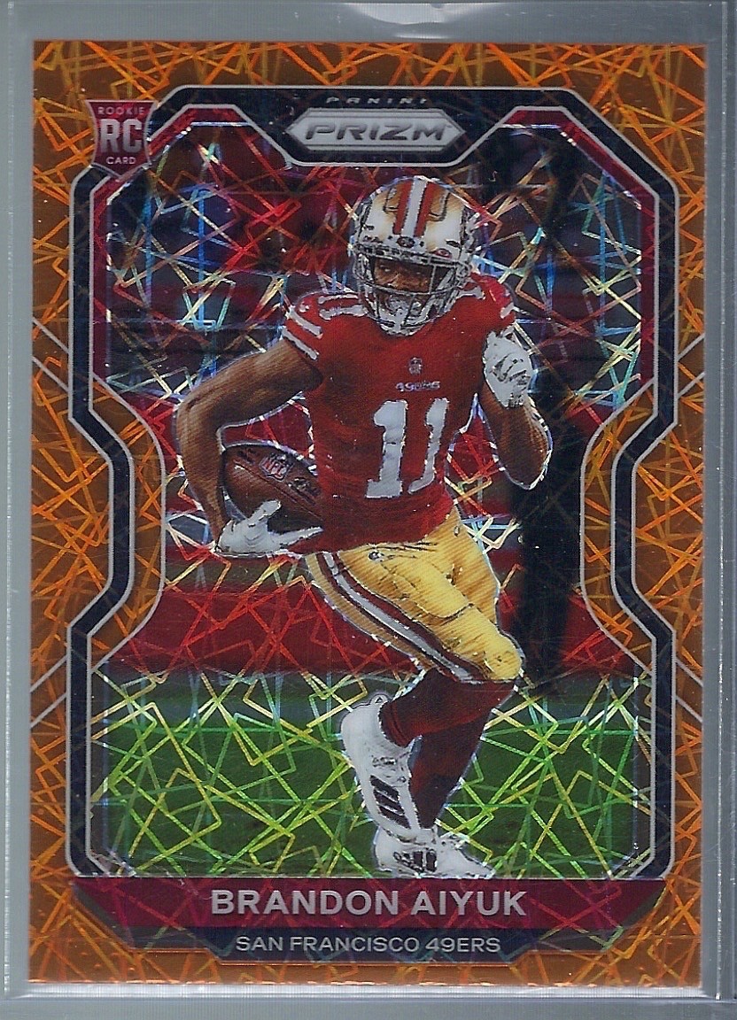 2020 Panini Prizm - Rookie Brandon Aiyuk #301 Lazer Prizm (RC) 49ers