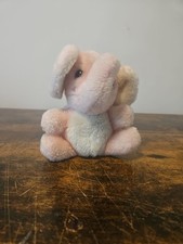 vintage Dakin 1978 pink elephant plush