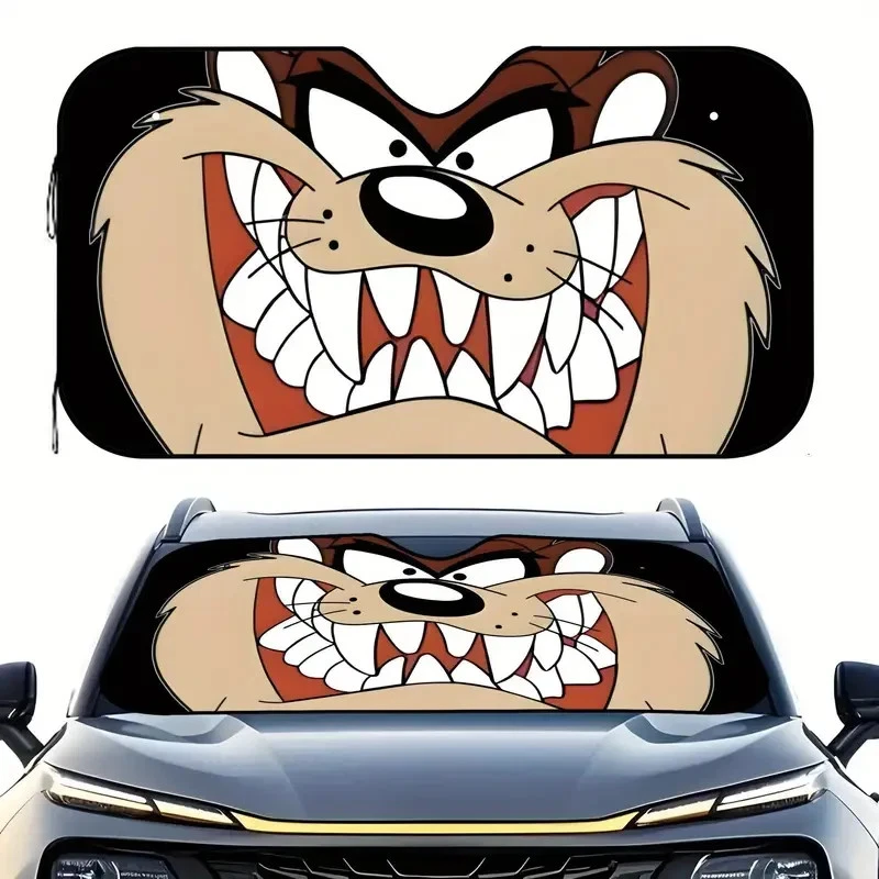 WB Looney Tunes Tasmanian Devil Car Sunshade