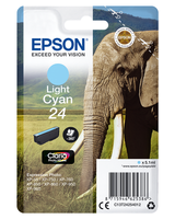 Original Epson Tintenpatrone Cyan (Hell) C13T24254012 T2425