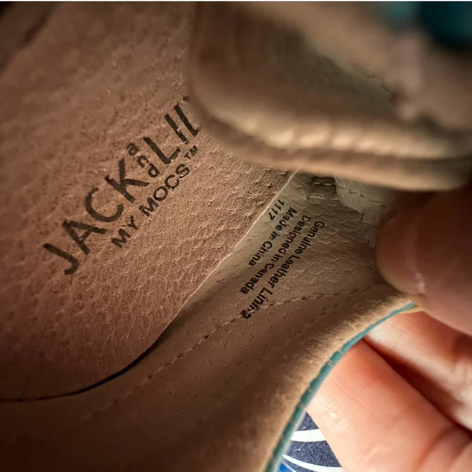 Jack and Lily My Mocs Palm Trees Waves Shoes  - Image 3 of 4