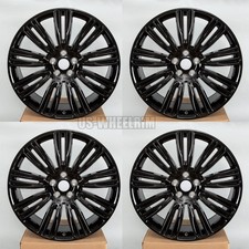 Set Of 4 New 22inch Gloss Black Replacement Wheel Rim For 2012-2025 Range Rover