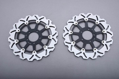 Paar Bremsscheiben vorne Wave schwimmend 330mm für Kawasaki ZX-10RR 2017-2021