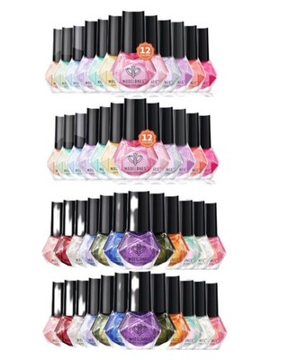 modelones Nail Polish Set (2 Color  Themes, 2 Boxes of Each Color Theme)