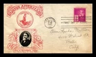 US COVER CYRUS H MCCORMICK FAMOUS AMERICANS FDC SCOTT 891 CROSBY PHOTO CACHET