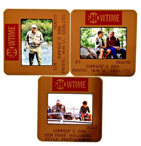 SUMMER'S END three original 35mm color slides JAMES EARLE JONES Helen Shaver