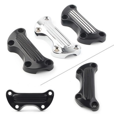 1'' Handlebar Riser Top Clamp Cover Fit Harley Sportster Softail Dyna 3 Colors