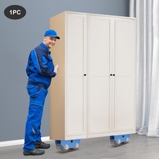 2.5T / 5512lbs Machinery Mover Industrial Dolly Skate Cargo Moving Roller Wheel