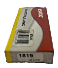 Satco 1819 Miniature Lamp Bulbs Box of 10